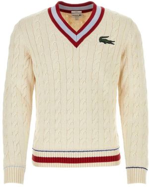 Lacoste v hals trui sale