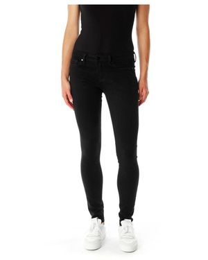 Denham Spray skinny fit midwaist jeans - Schwarz