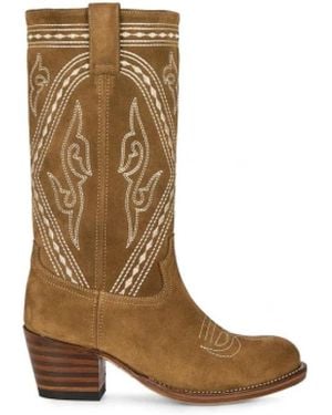Sendra Cowboy & Biker Boots - Brown