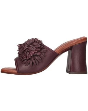 Chie Mihara Heeled Mules - Marrone