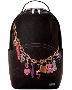 Sprayground Tassen ,Zwart ,Printed Hanging Stuff Backpack