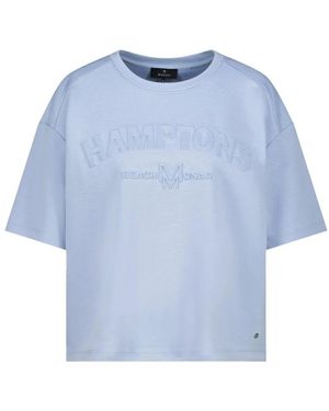 Monari Hamptons Print Sweatshirt - Blauw