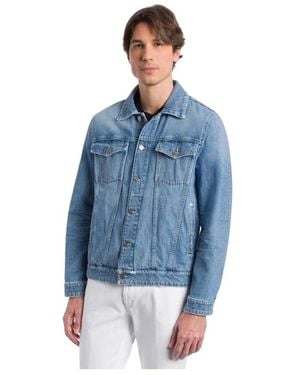 Dondup Denim Jackets - Bleu