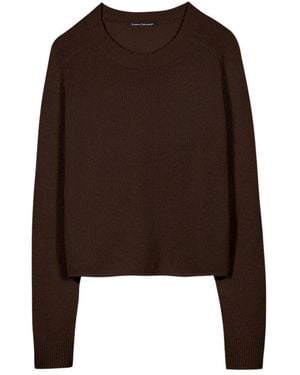 Luisa Cerano Round-Neck Knitwear - Brown