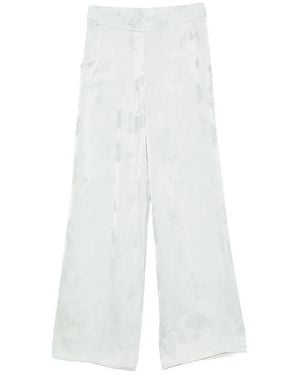 Calvin Klein Wide Leg Trousers - White