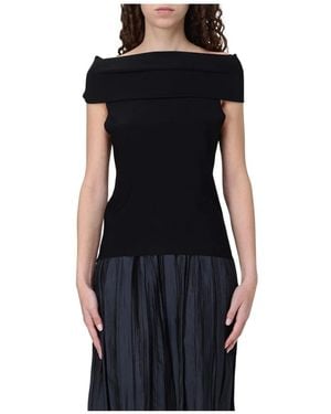 Roberto Collina Round-Neck Knitwear - Nero