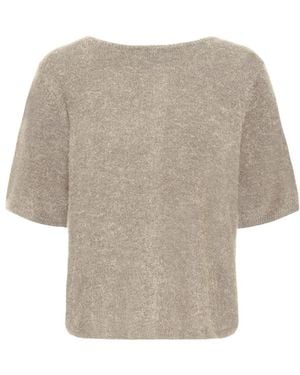 Ichi Round-Neck Knitwear - Neutro