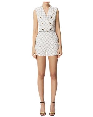 Elisabetta Franchi Playsuits - White