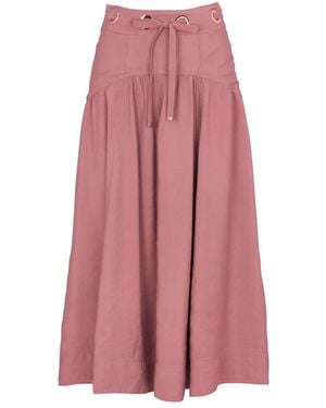 Ba&sh Midi Skirts - Pink