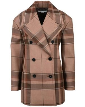 Stella McCartney Double-Breasted Coats - Marrón