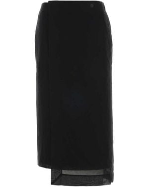 Carven Rokken ,Zwart ,Tr 407 Pull-On Broeken