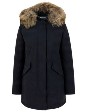 Woolrich Jassen ,Blauw ,Arctic Raccoon Parka