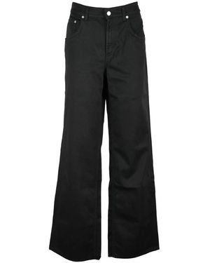 Department 5 Wide Jeans - Black