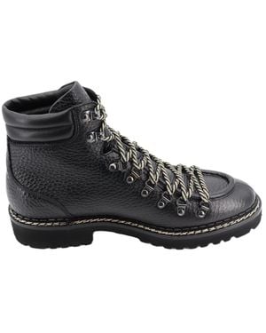 Doucal's Lace-Up Boots - Negro