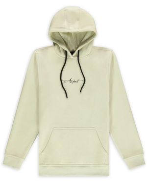 Aspact Signature Hoodie Aqua - Weiß