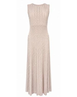 D.exterior Maxi Dresses - Neutro