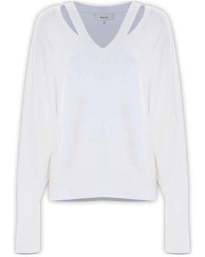Kocca V-Neck Knitwear - Blanco