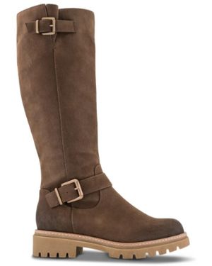 Marco Tozzi Overknee Laarzen - Bruin