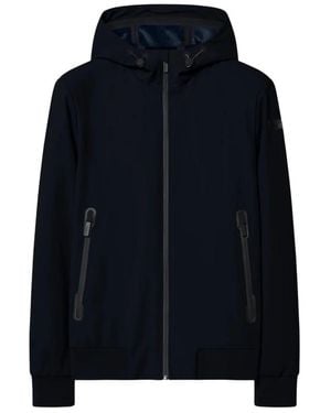 Rrd Hoodies & Sweatvesten ,Blauw ,Polyester Surflex Winter Thermo Hood Zip Jkt