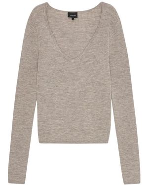Birgitte Herskind Nova Strickbluse - Grau