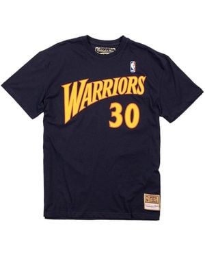 Mitchell & Ness T-Shirts - Blue