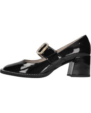 N°21 Lackleder-Pumps - Schwarz