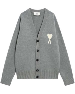Ami Paris Sweaters - Grau