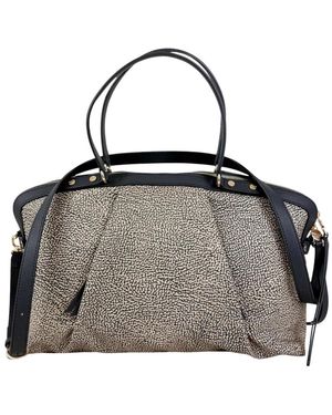 Borbonese Handbags - Grey
