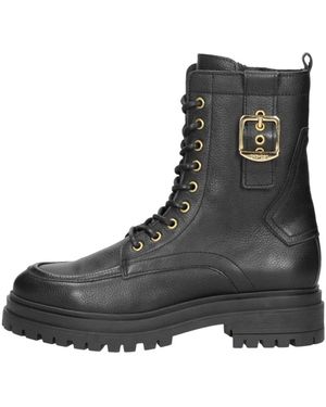 RED-RAG Schoenen ,Zwart ,Veterschoenen Hoog