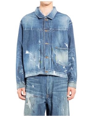 TAIGA TAKAHASHI Denim Jackets - Azul