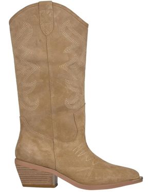 Alma En Pena. Cowboy & Biker Boots - Brown