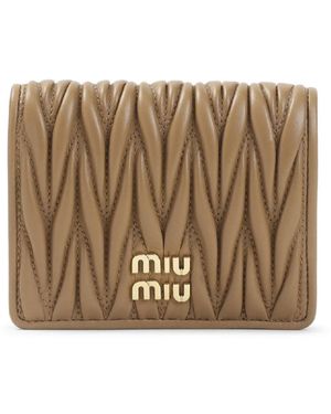 Miu Miu Wallets & Cardholders - Metallic