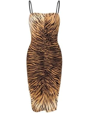 Moschino Midi Dresses - Brown