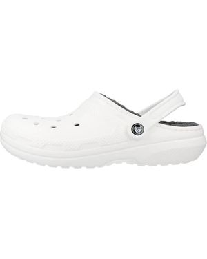 Crocs™ Klassieke Gevoerde Klomp - Wit