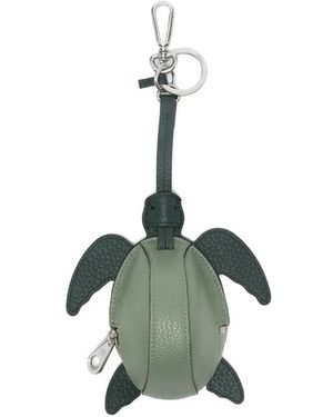 Mulberry Case Keyring Turtle - Grün