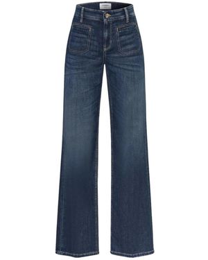 Cambio Wide Jeans - Blue