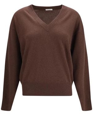 Brunello Cucinelli Cashmere Knitwear - Marron