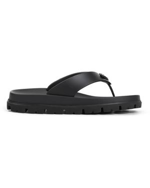 Prada Teenslippers - Zwart