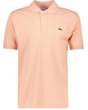 Lacoste Tops ,Roze ,Katoen L.12.12 Origineel Poloshirt