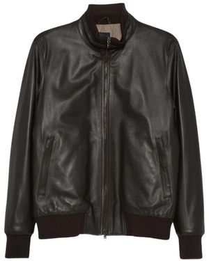 Barba Napoli Bomber Jackets - Black