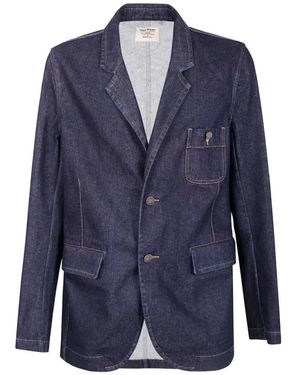 Uma Wang Denim Jacken - Blau