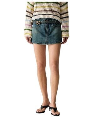 Miss Sixty Denim Shorts - Blau