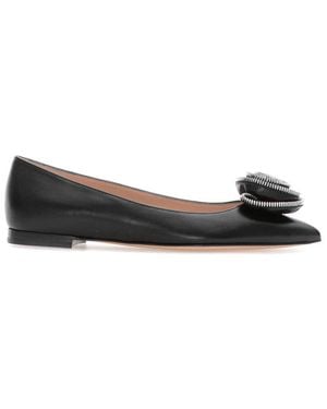 Gianvito Rossi Ballerina Shoes - Black
