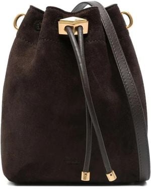Jimmy Choo Stilvolle Bon Bon Eimer Tasche - Schwarz