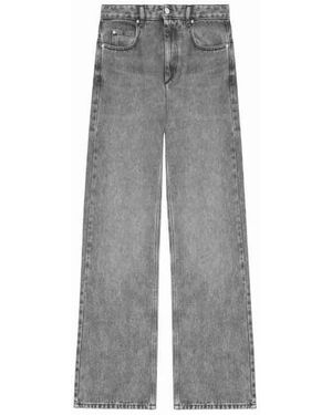 Isabel Marant Belvira Bootcut Jeans - Grau
