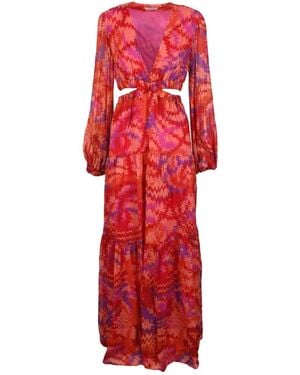 Dondup Maxi Dresses - Rojo