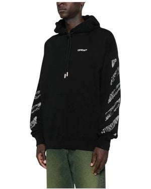 Off-White c/o Virgil Abloh Hoodies - Zwart