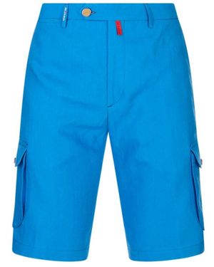 Kiton Casual Shorts - Blue