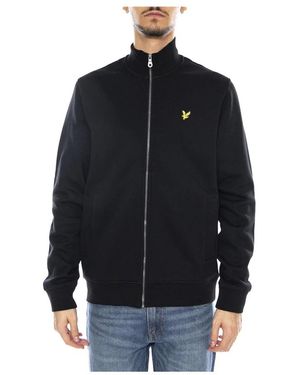 Lyle & Scott Brushback Full Zip - Zwart