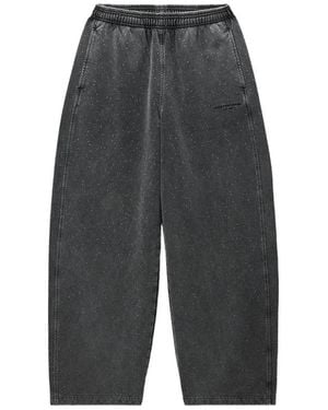 Alexander Wang Mid-Rise Oversized Sweatpants - Grau